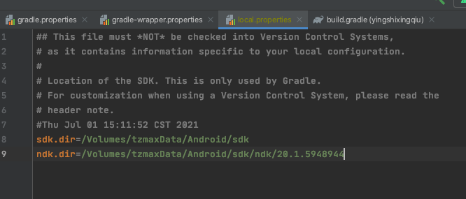 记录一下 React Native 项目 Android NDK 配置。-天真的小窝