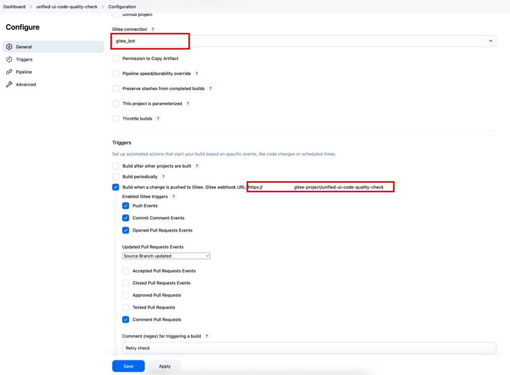 前端工程化系列之配置 Jenkins 给代码托管在 Gitee 的前端项目做 PR code 质量检查-天真的小窝