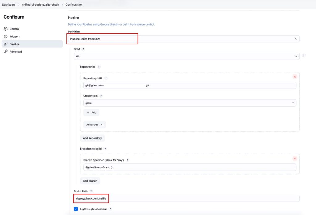 前端工程化系列之配置 Jenkins 给代码托管在 Gitee 的前端项目做 PR code 质量检查-天真的小窝